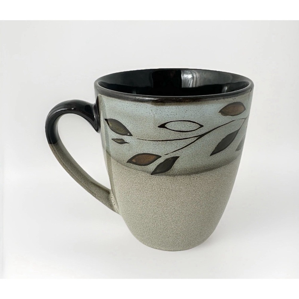 Pfaltzgraff Studio Pastoral Leaves 12 Oz Coffee Mug